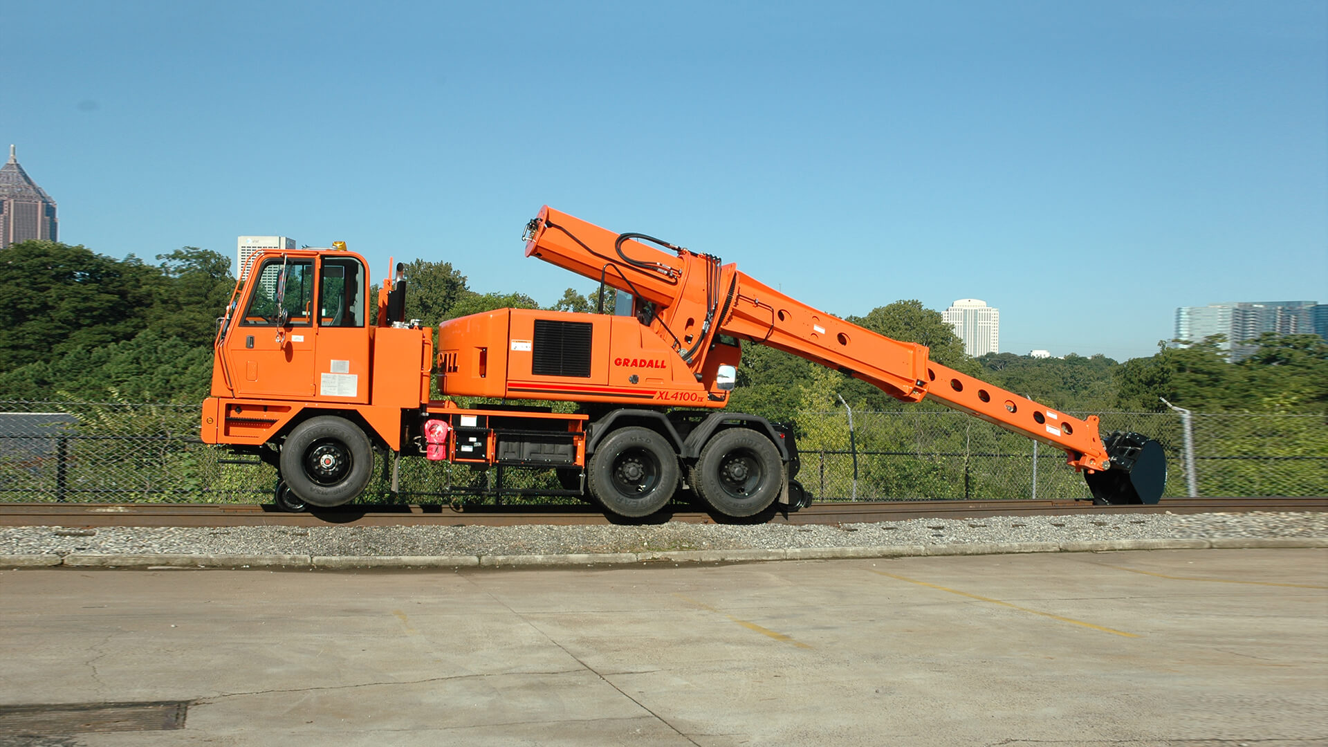 Excavator Railgear DMF Diversified Metal Fabricators